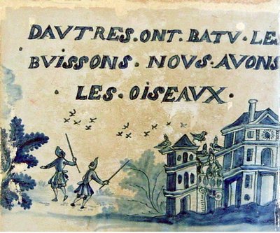 Azulejo de Delft, c.1700-1900 (cerámica) de Dutch School