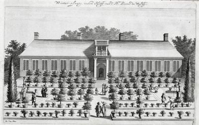 Jardín holandés, de De Nederlandze Hesperides por Jan Commelin, publicado en 1676 de Dutch School