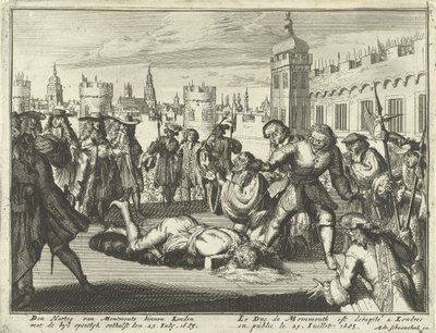Ejecución del Duque de Monmouth, 15 de julio de 1685 de Dutch School