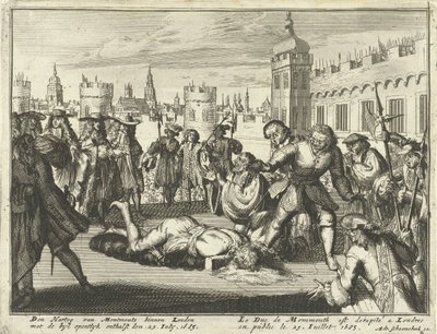 Ejecución del Duque de Monmouth, 15 de julio de 1685 de Dutch School