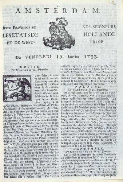 Portada de La Gazette d