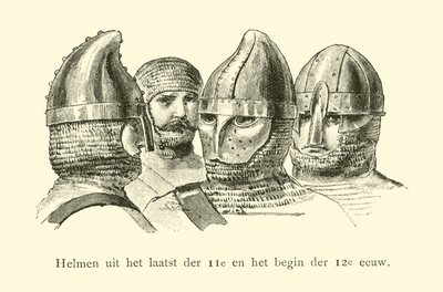 Cascos de finales del siglo XI y principios del siglo XII de Dutch School