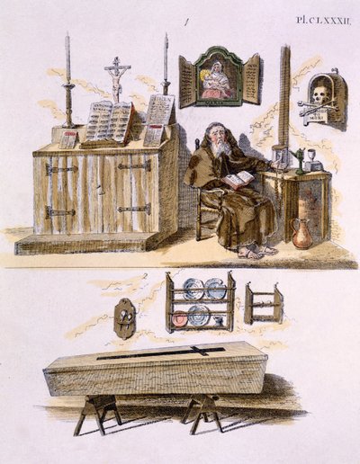 Ilustración de la Revista de Gemas de Jardín por G. van Laar, publicado en 1802 de Dutch School