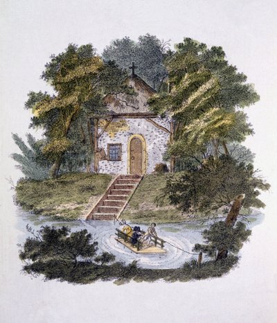 Ilustración de la Revista de Gemas de Jardín por G. van Laar, publicado en 1802 de Dutch School