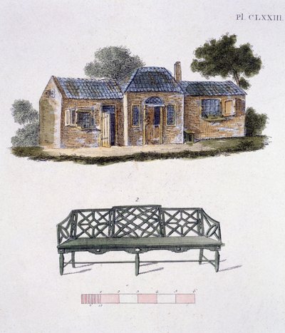 Ilustración de la Revista de Gemas de Jardín por G Van Laar, 1802 de Dutch School