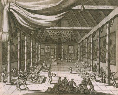 Palacio Imperial, Pekín, 1670 de Dutch School