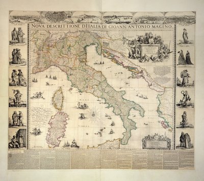 Italia, Klencke Atlas de Dutch School