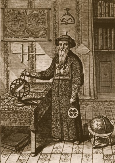 Johann Adam Schall von Bell, de China Illustrata por Athanasius Kircher, 1667 de Dutch School