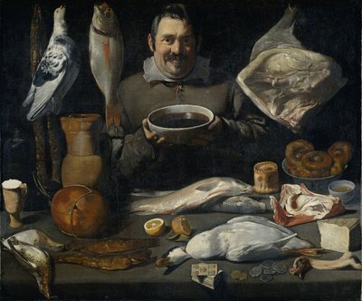 Escena de Cocina de Dutch School