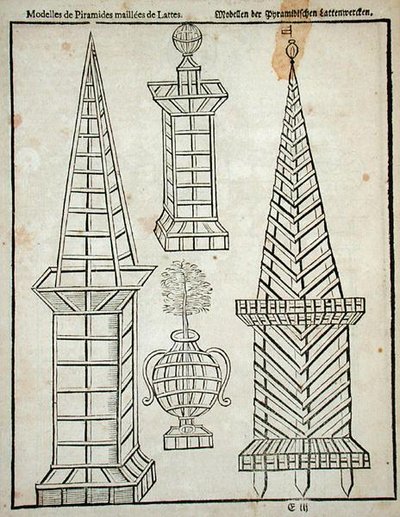 Pirámides de celosía, de 