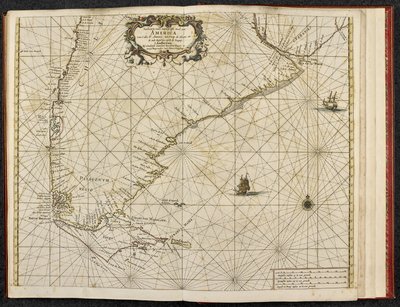 Mapa del Cabo de Hornos, Tierra del Fuego, de 