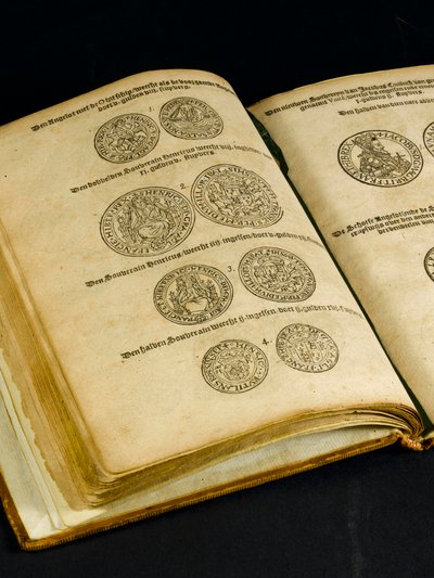 Libro de Dinero con Grabados de Monedas Inglesas (libro) de Dutch School