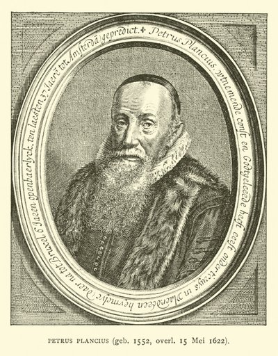 Petrus Plancius, astrónomo, cartógrafo y clérigo holandés de Dutch School