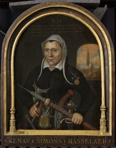 Plankenau Simonsdr Hasselaer, c.1590-1609 de Dutch School