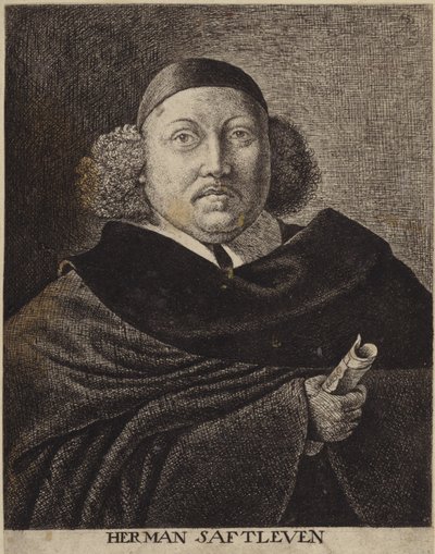 Retrato de Herman Saftleven el Joven de Dutch School