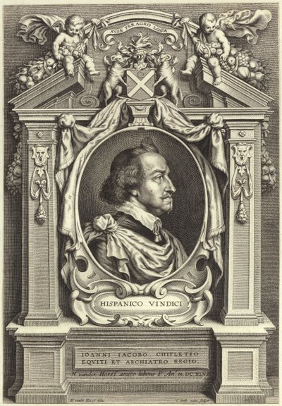 Retrato de Jean-Jacques Chifflet de Dutch School