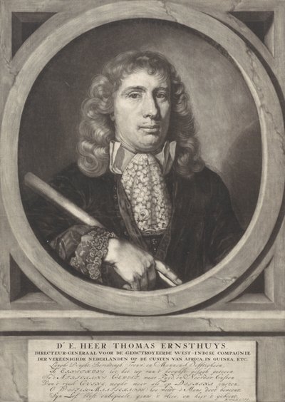 Retrato de Thomas Ernsthuys de Dutch School