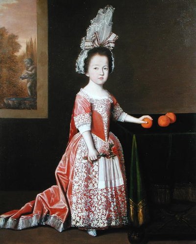 Retrato de una niña de Dutch School