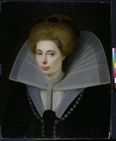 Retrato de una mujer de Dutch School
