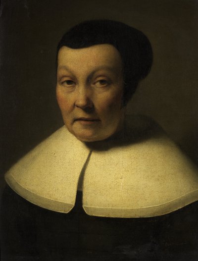 Retrato de una Dama Anciana de Dutch School