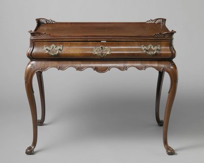 Mesa de té, c.1750-75 de Dutch School