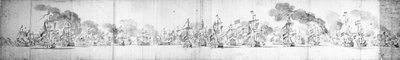 La batalla de Solebay, 28 de mayo de 1672 de Dutch School