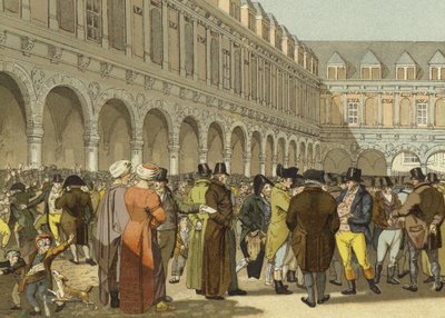 La Gran Bolsa de Ámsterdam, siglo XIX de Dutch School