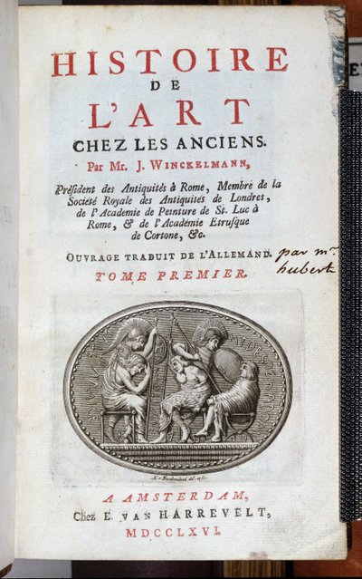 Página de título de Histoire de l