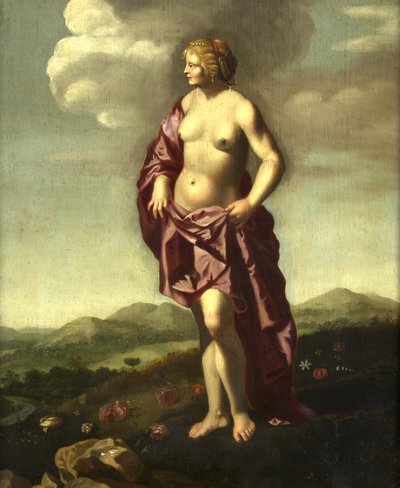 Venus en un Paisaje de Dutch School