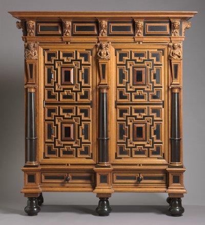 Armario (Kast), hecho en Holanda, c.1625-1650 de Dutch School