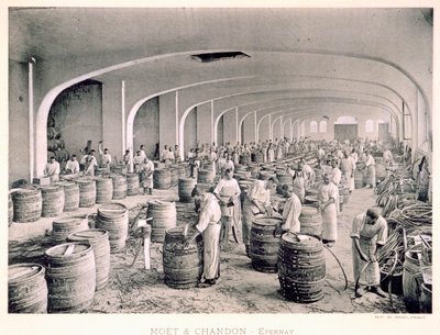 Construcción de los barriles, de 
