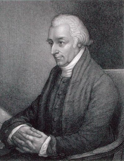Lindley Murray (1745-1826) grabado por Stephen Henry Gimber (fl.c.1806-d.1862) de E. (after) Westoby