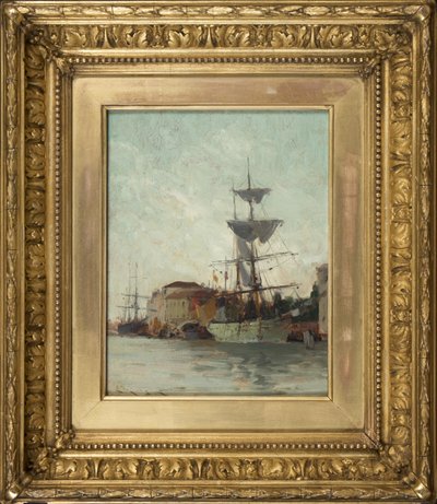 El Zattere, Venecia de E. Aubrey Hunt