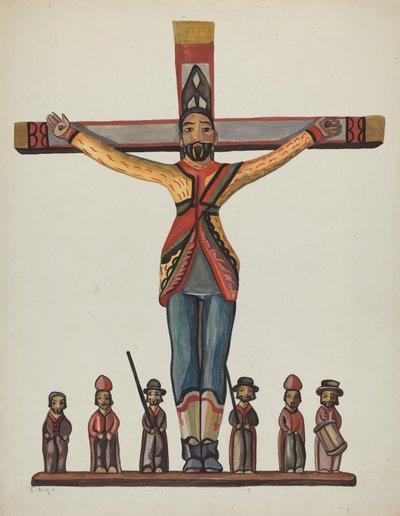 Bulto, San Acacio, 1935-1942 de E. Boyd