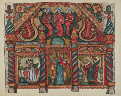 Retablo principal de Laguna de E. Boyd