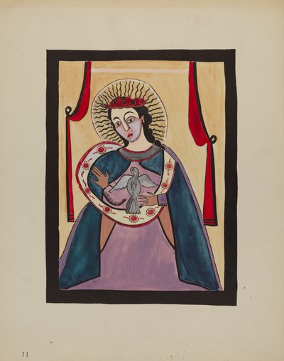 Retablo del Espíritu Santo, c. 1936 de E. Boyd