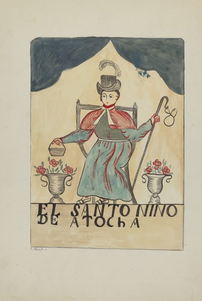 Retablo-Santo del niño de E. Boyd