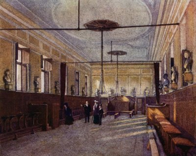 Eton: Upper School autorizado para "Chambers" (litografía en color) de E. D. Brinton