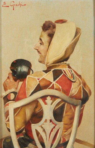 Preparativos para el baile de E. Giachi