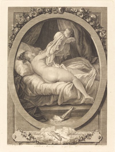 La camisa quitada de E. Guersant after Jean Honoré Fragonard
