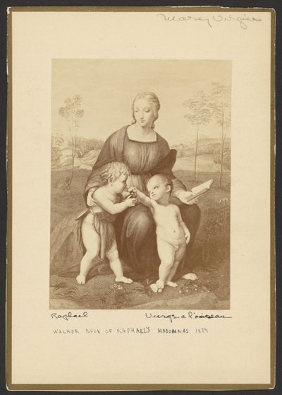 Virgen y Pájaro de E. Hufnagel