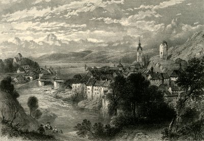 Laufenburg, c. 1872 de E I Roberts