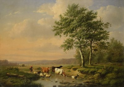 El abrevadero de E. J. and Verwee Verboeckhoven