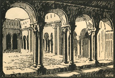 Claustro de la Iglesia de St-Trophime de E Laget