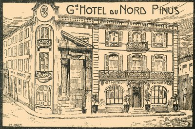 Fachada del Hotel, c1920s de E Laget