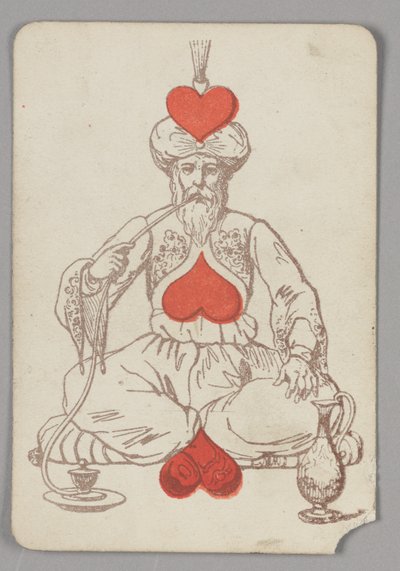 Tres de Corazones de E. Le Tellier
