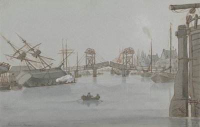 Puente de Yarmouth, agosto de 1829 de E. M. Henderson