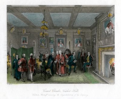 Sala del consejo, Vintners Hall, Ciudad de Londres de E. Redclyffe