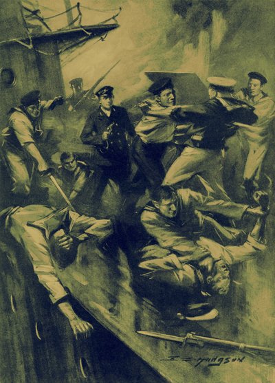 Primera Guerra Mundial - Lucha cuerpo a cuerpo en el 