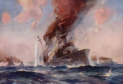 La Batalla de las Malvinas: el hundimiento del Scharnhorst de E. S. Hodgson